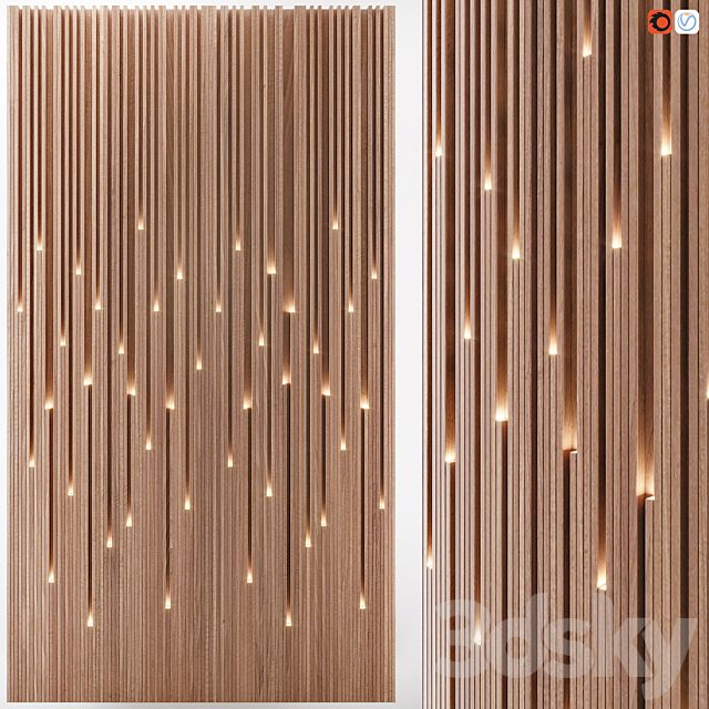 Lucerna illuminated wall panels