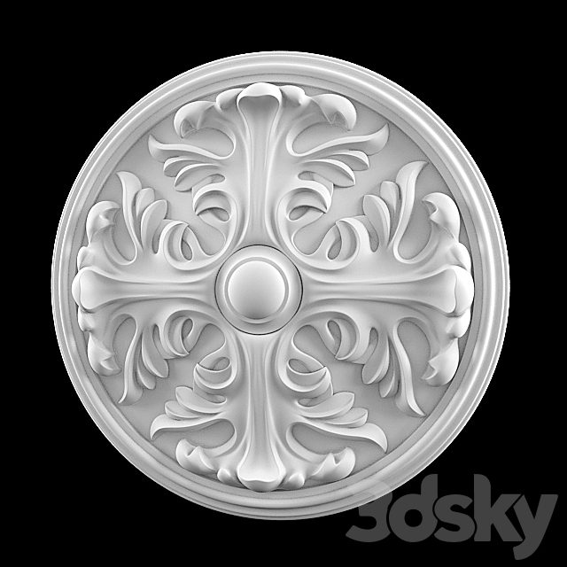 decorative rosette