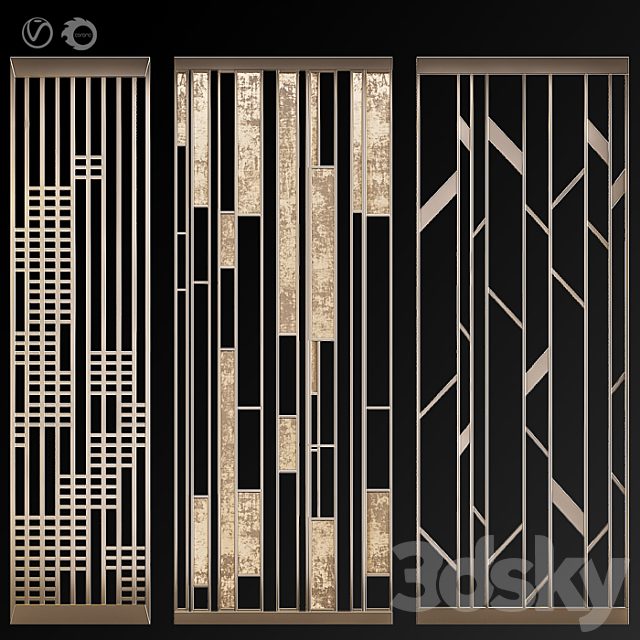 Decorative partition # 3