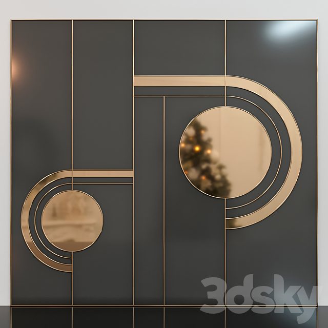 Decorative wall panel set-1