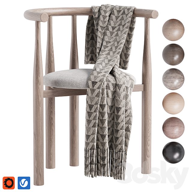 Renge dining chair by manner-matter.ru