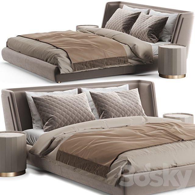 Baxter Metropolis Plain Bed