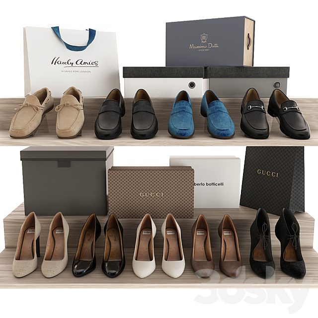 Set of shoes