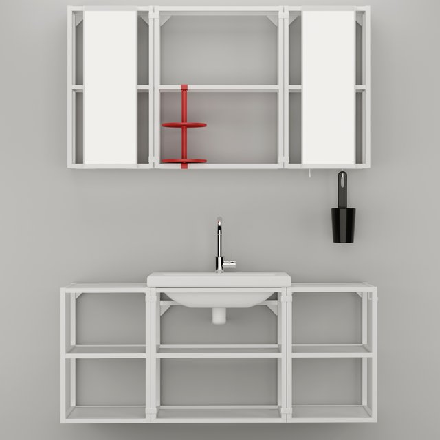 Bathroom furniture ENHET ENHET