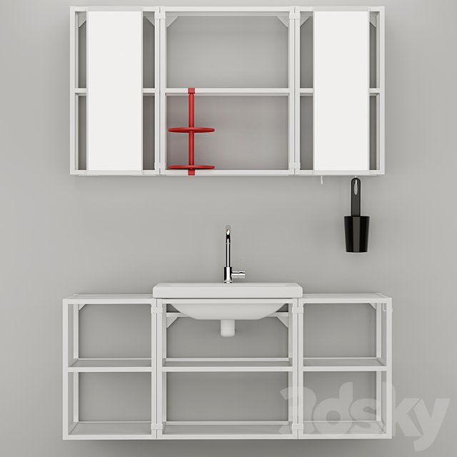 Bathroom furniture ENHET ENHET