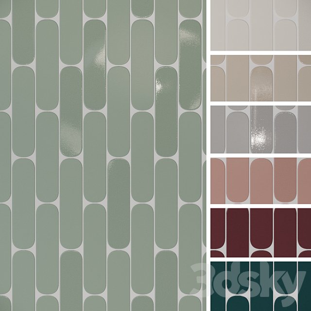 Wall tile WOW Grace OI 2