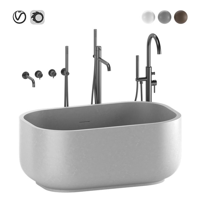 Cielo Dafne bath tub