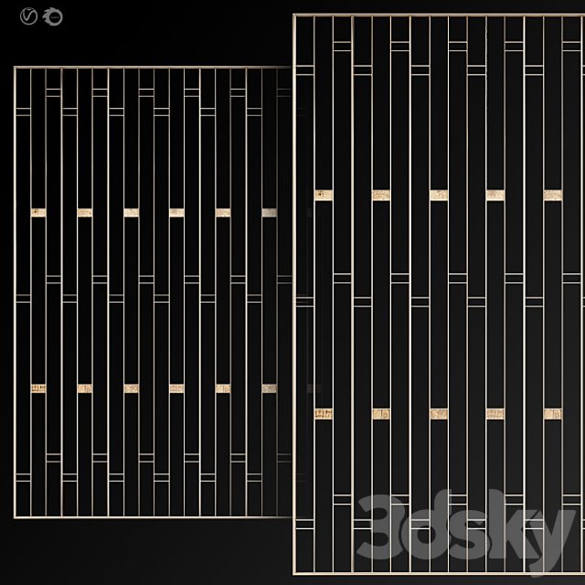 Decorative partition # 11