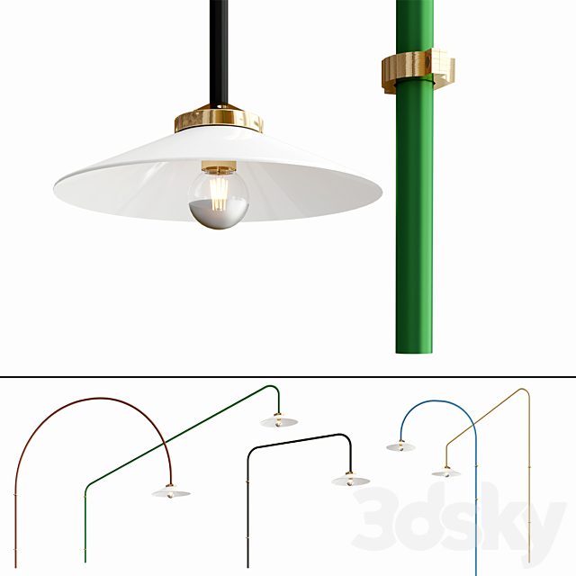 Hanging lamp collection By valerie objects