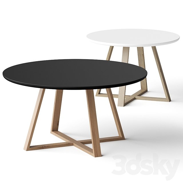 Nordic Studio Minimalist Creative Round Coffee Tables