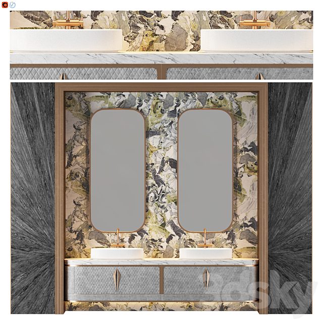 Nero Antico Bathroom