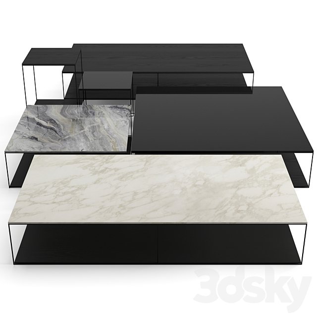 Minotti Liam coffee table set