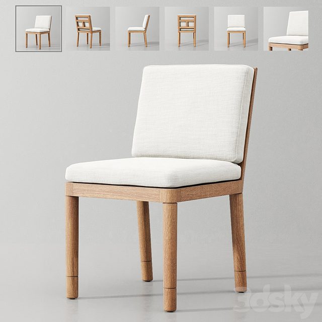 Miramar Teak Side Chair