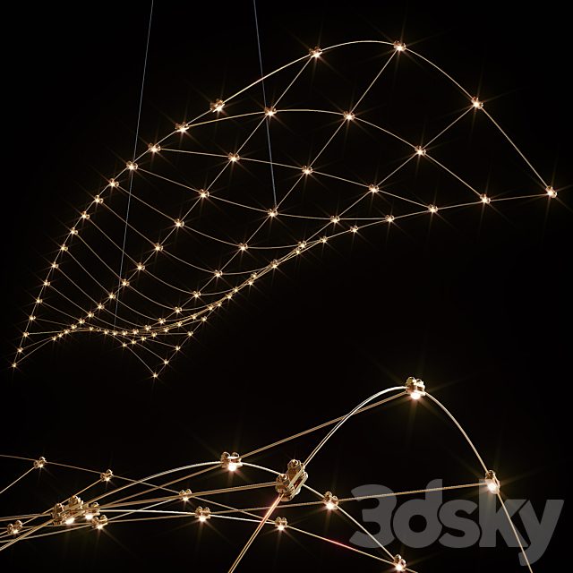 Rosetta Quasar Lampada a Sospensione