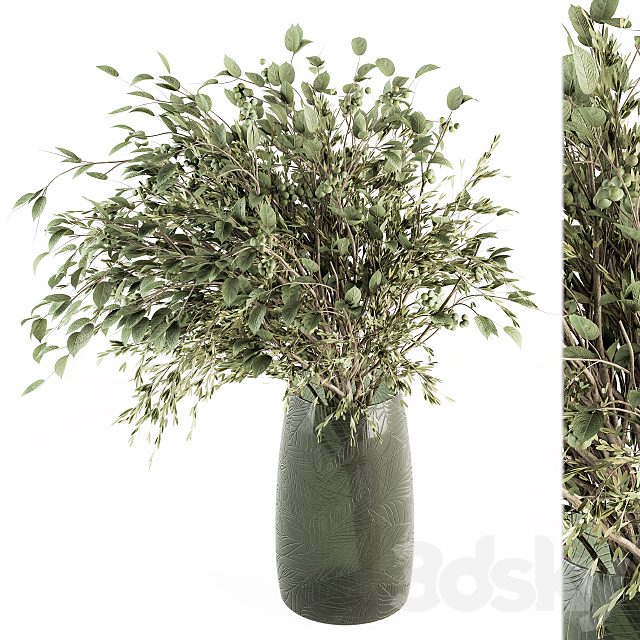 Bouquet - Green Branch in vase 59