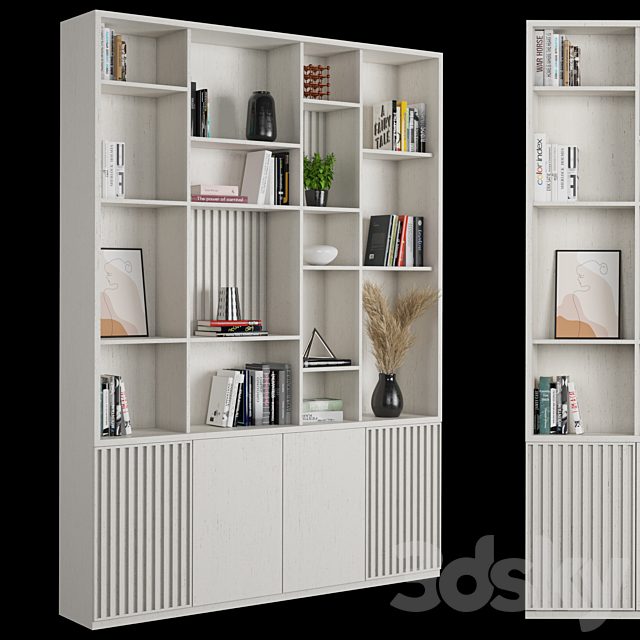 Rack and Bookcase 09