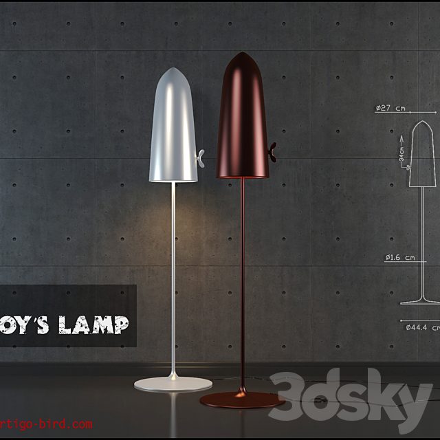 Vertigo Bird / Boy's Lamp