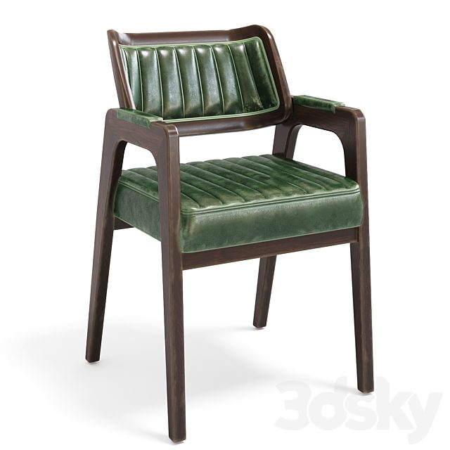 Aged chair Leta Notre Wicker with rattan back