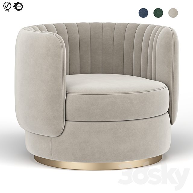 Davy armchair
