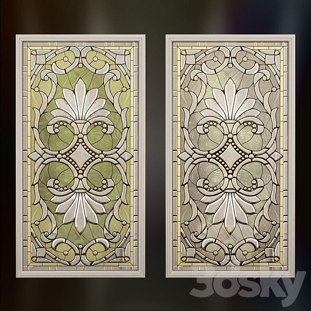 Stained-glass window classic