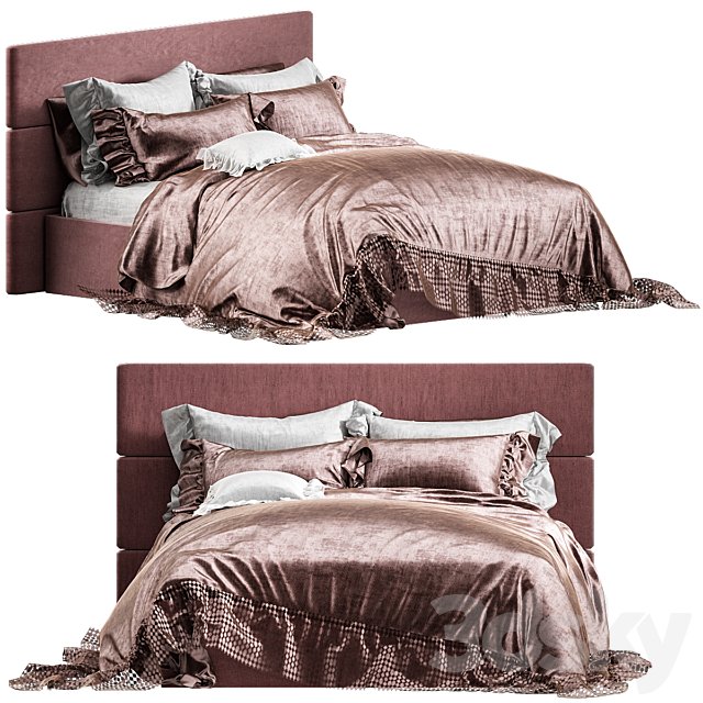 Luxury romantic bedding set