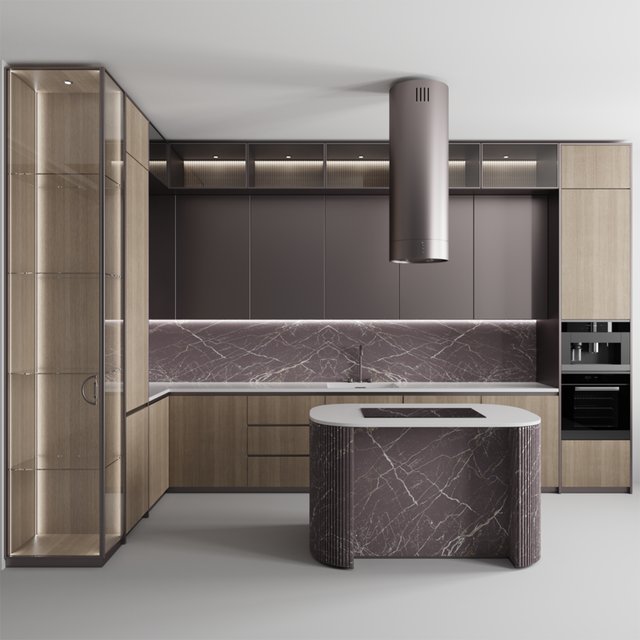 Kitchen No. 88 "Iron Rose"