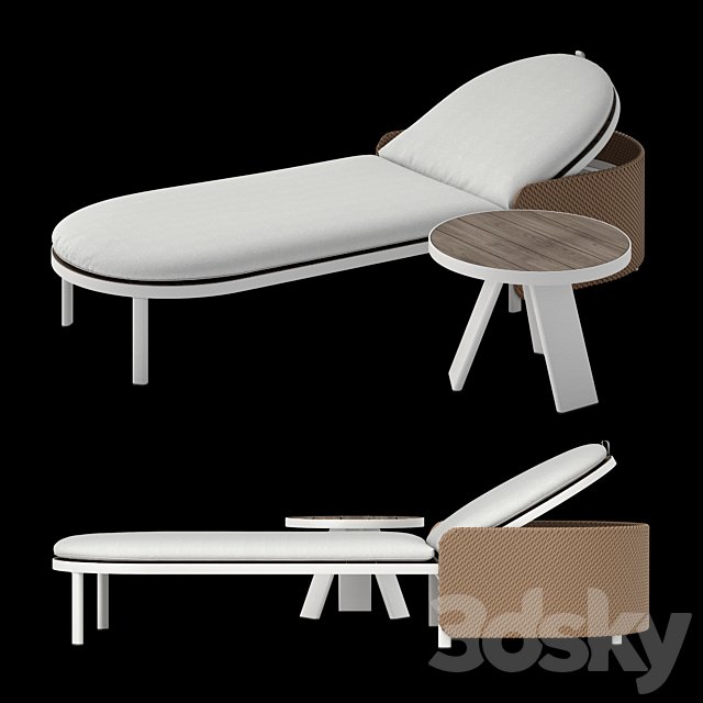 Deck chair Ethimo Esedra