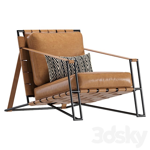 Armchair Tonino Lamborghini Casa TL 2681 Leather