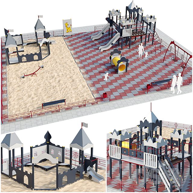 Playground children's town