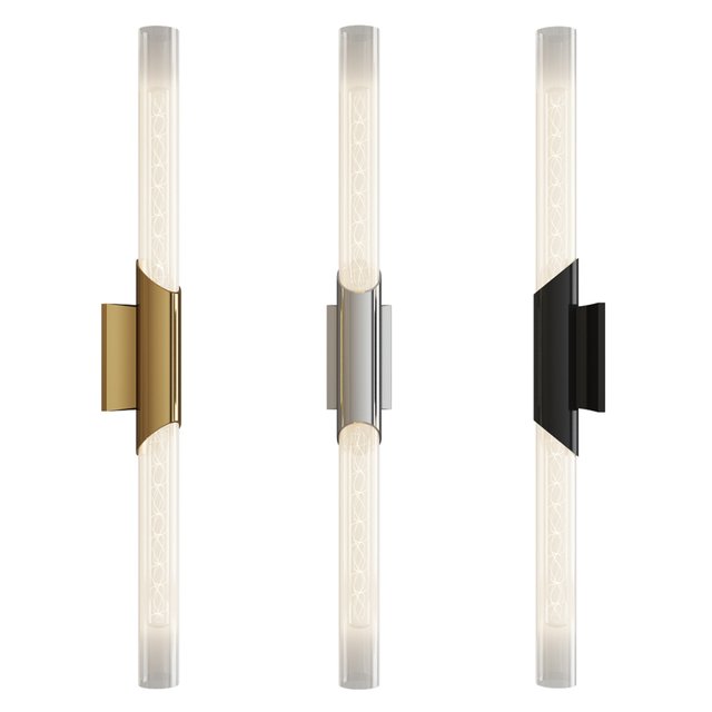 Pylon led double wall sconce