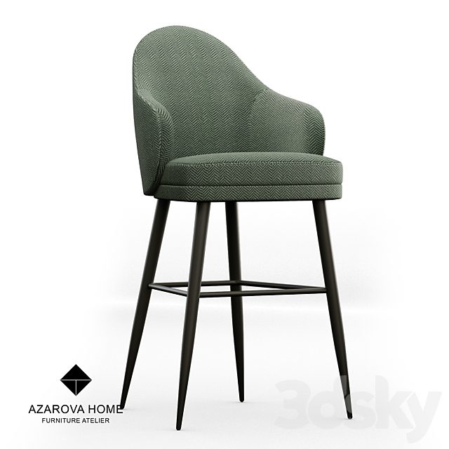 OM chair Azarova Home bar stool Sisley