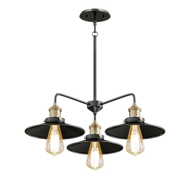 Conical chandelier lamp