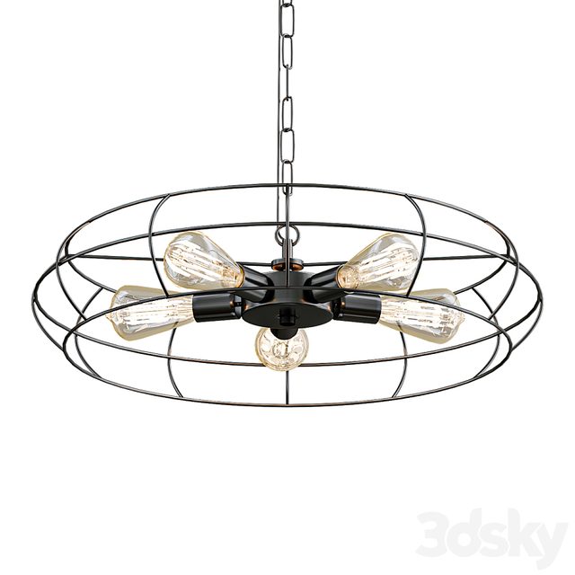 Pendant Lighting Vintage Round