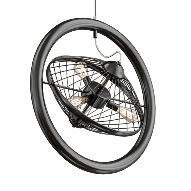 Circle Cage with Fan Design