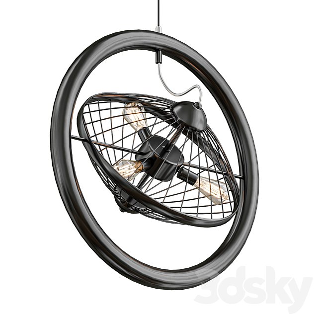 Circle Cage with Fan Design