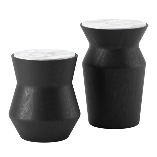 DAMA side tables by Gallotti & Radice