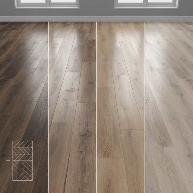 Parquet 4 colors Linear, herringbone, chevron setquad8
