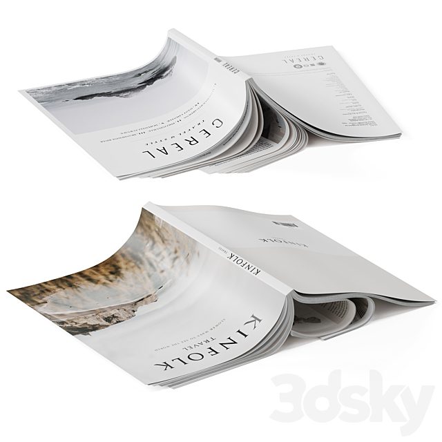 Magazines cover up