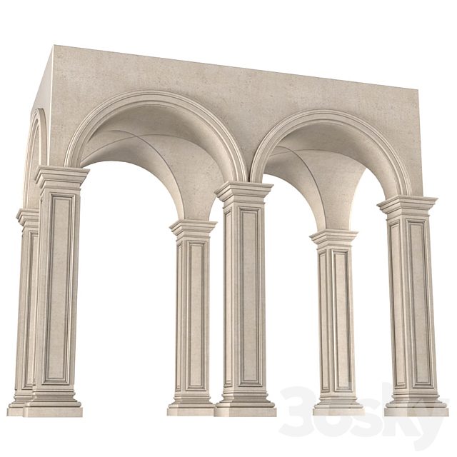 Vaulted domed ceiling
