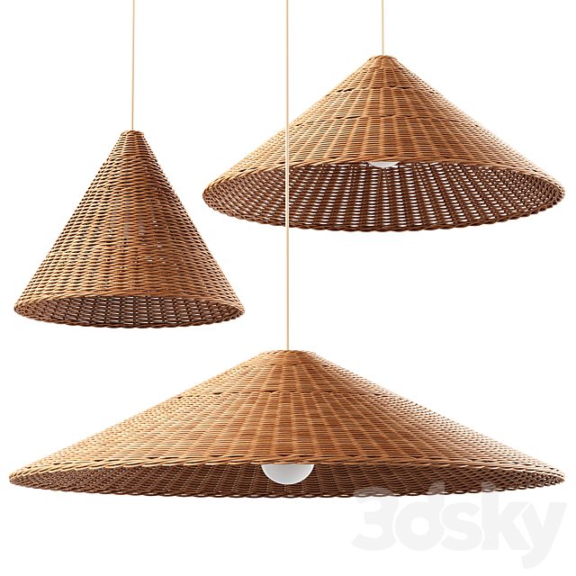 Ferm living dou lampshades