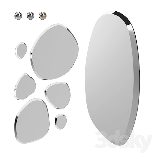 Set of mirrors 03