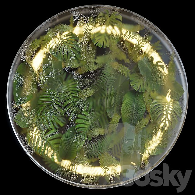 Decorative composition — phytomodule, sheet, Vargov®Design - LC0053