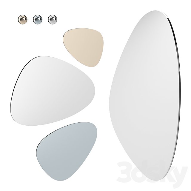 Set of mirrors 04