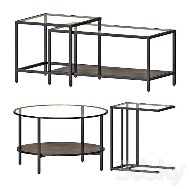 IKEA VITTSJO tables