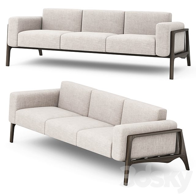 Three-seater Avior sofa by ARCHMEBEL