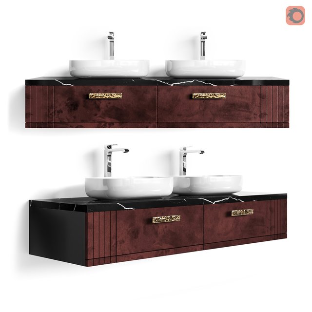 FIFTYFOURMS Jasper Double Hanging Cabinet