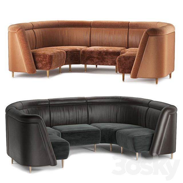 Restaurant sofa 009