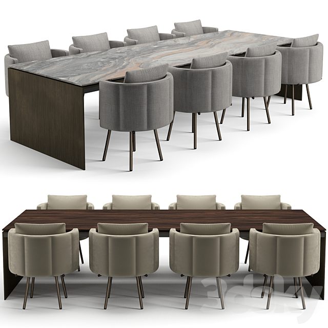 Minotti dinning set