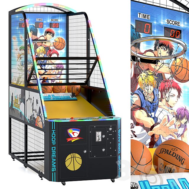 Hoop Dreams Basketball Game Machine. Ball