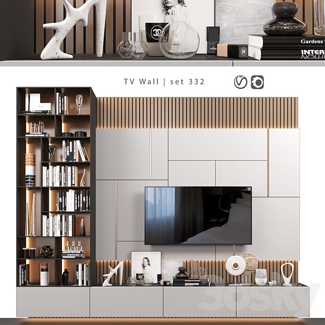 TV Wall | set 332